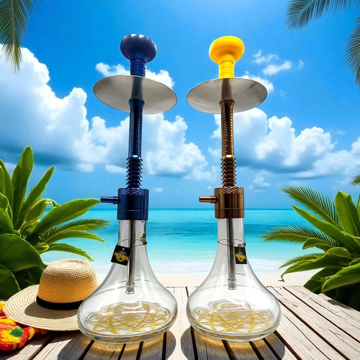 El Mo3ez Zenith Series Modern Hookah