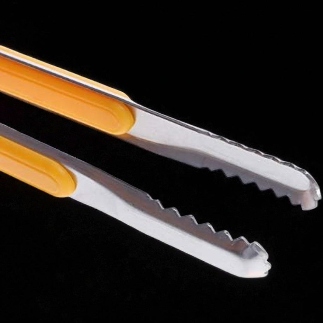 Luxury Rubber-Grip Hookah Tongs – Stylish, Safe, and Built to Last