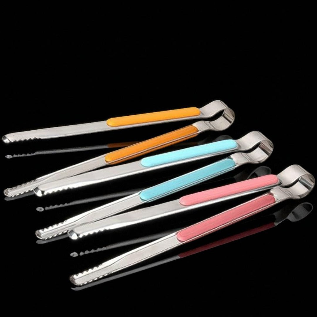 Luxury Rubber-Grip Hookah Tongs – Stylish, Safe, and Built to Last