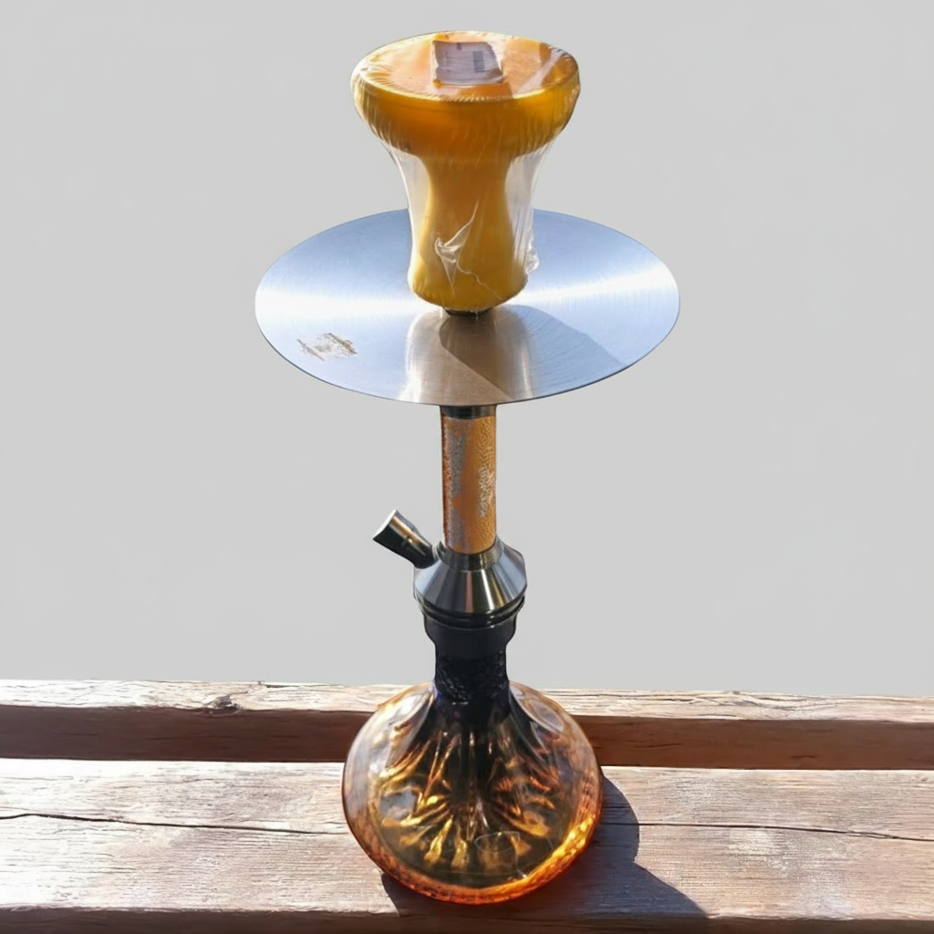 مجموعة شيشة فاخرة مع حقيبة حمل