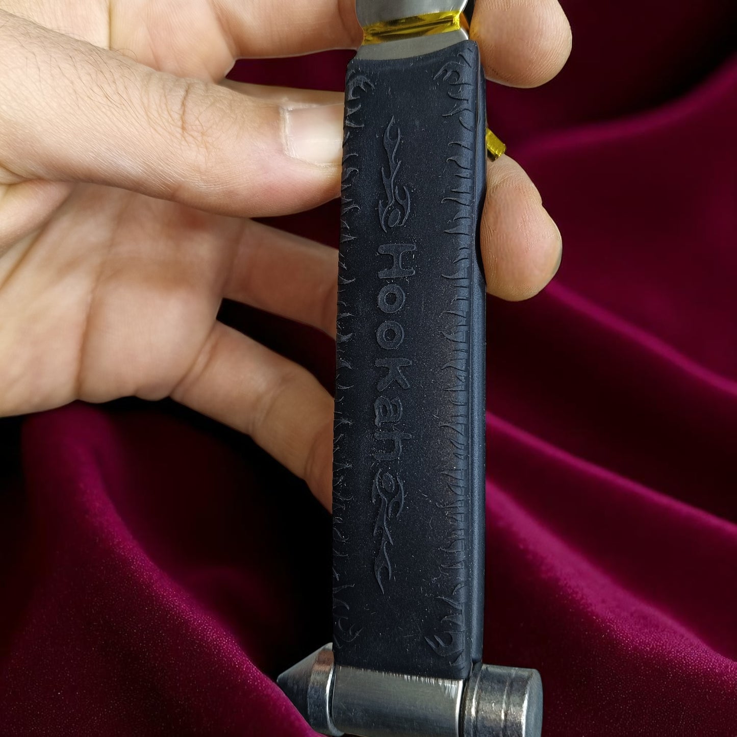 Luxury Charcoal Tongs with Rubber Grip & Breaker