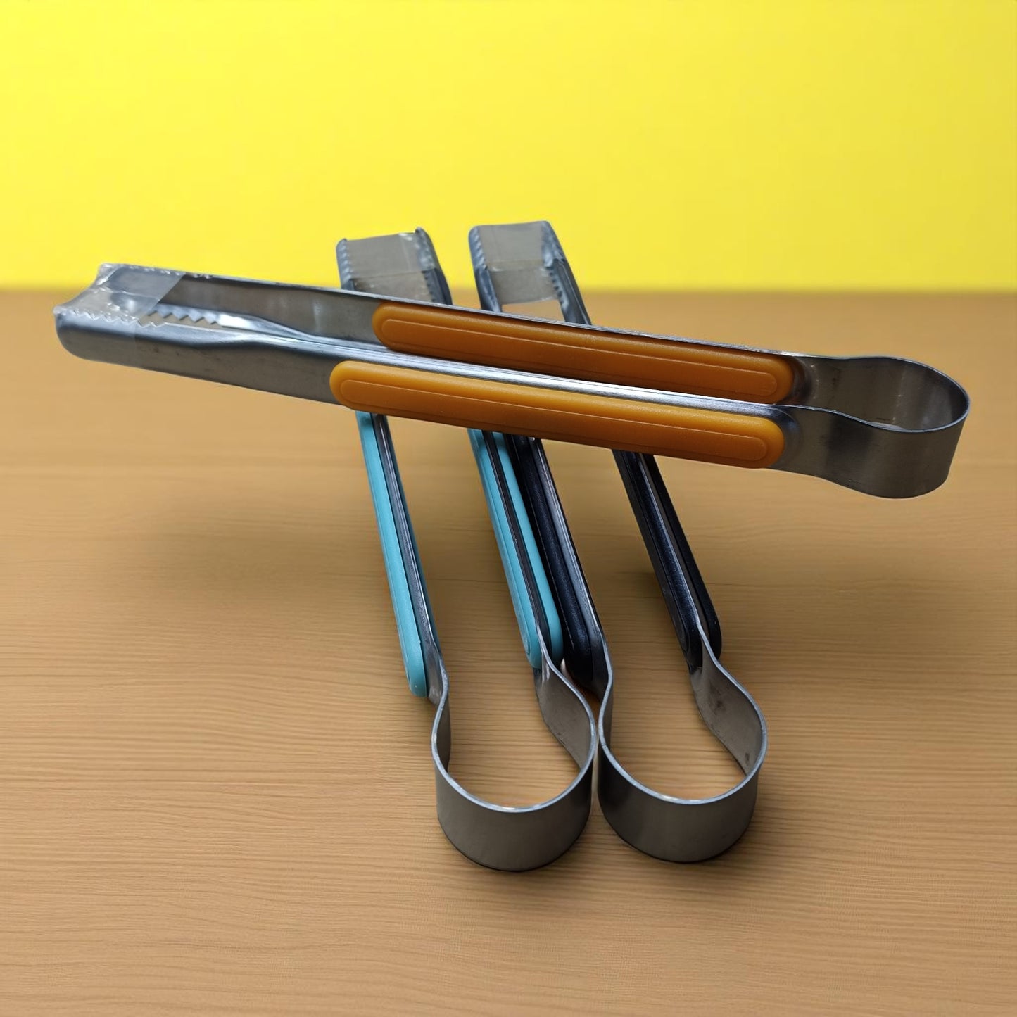 Luxury Rubber-Grip Hookah Tongs – Stylish, Safe, and Built to Last