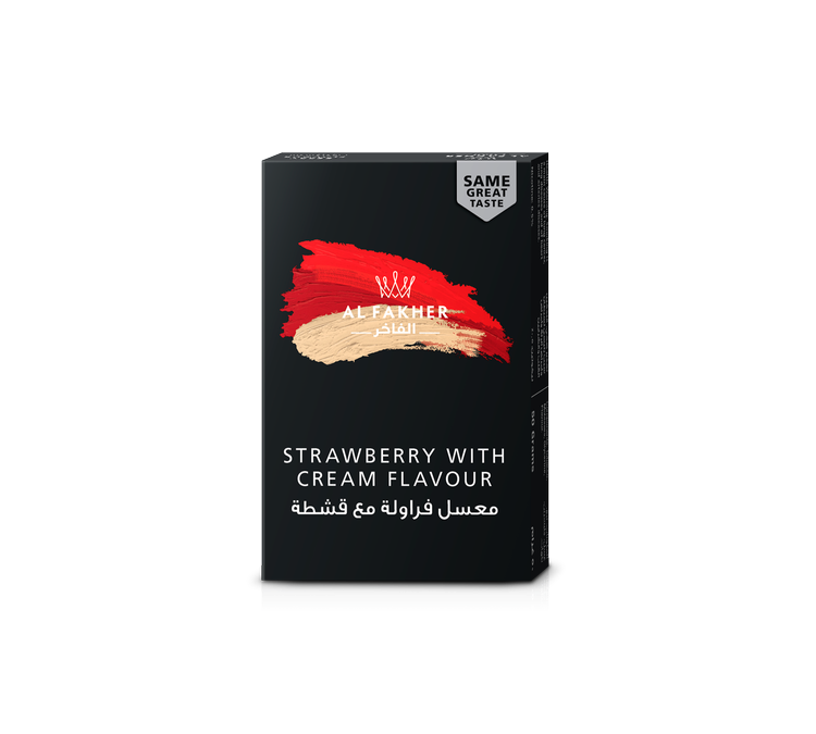 Strawberry with cream