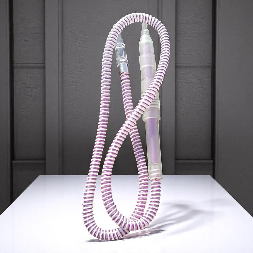 Cooling Rubber Hookah Hose with Freon Mouthpiece