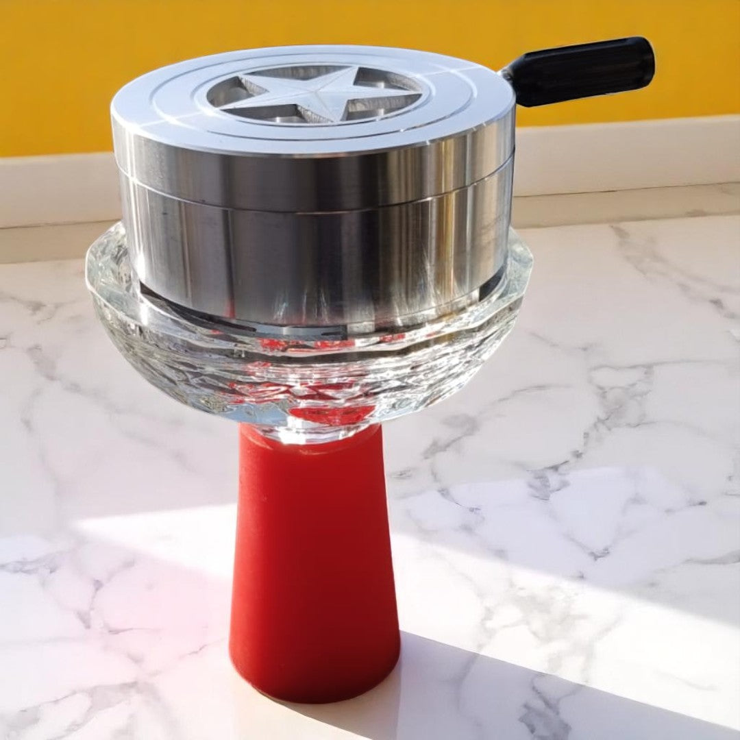 Cloud Fusion Pyrex Hookah Head