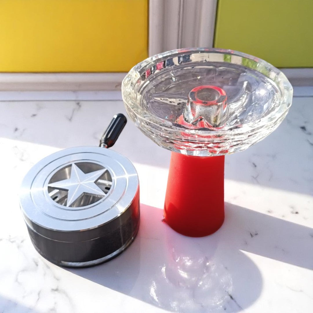 Cloud Fusion Pyrex Hookah Head