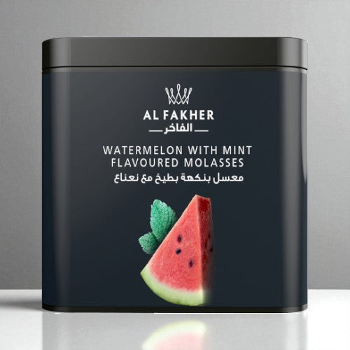 Watermelon with mint
