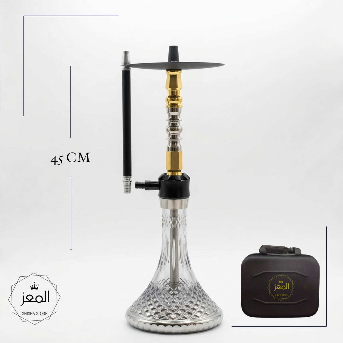 El Mo3ez Gold-Crystal -45CM