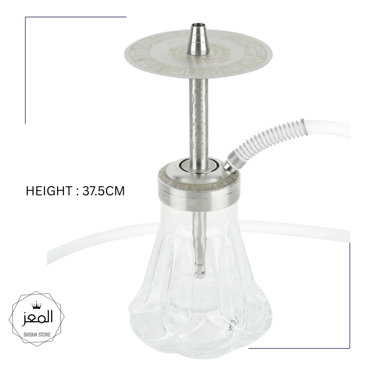 FLOWY — CLEAR GLASS -37.5 CM