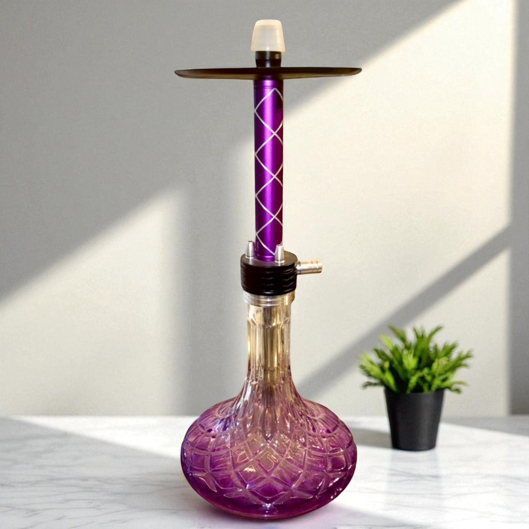Purple Rocket Hookah- 45CM