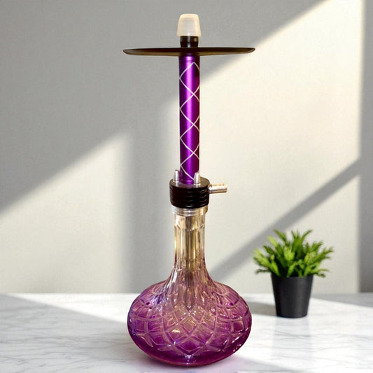 Purple Rocket Hookah- 45CM