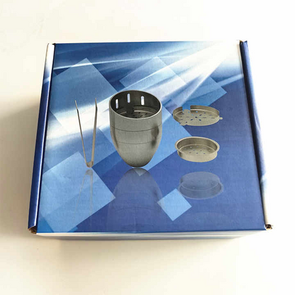 LuxeSmoke Elite Stainless Steel Shisha Head Set