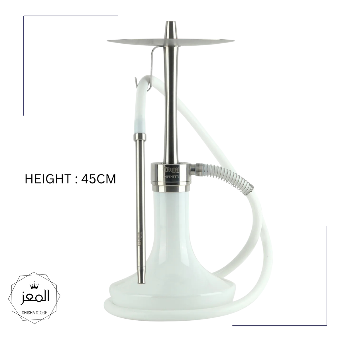 ODUMAN - INFINITY SILVER - 45CM