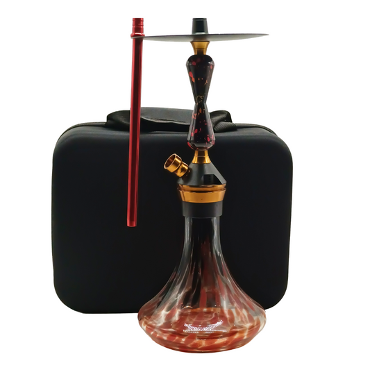 LuxeMist™ Glass Hookah Set- 30CM