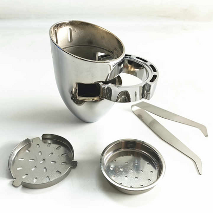 LuxeSmoke Elite Stainless Steel Shisha Head Set