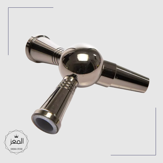 موصل خرطوم مزدوج للشيشة