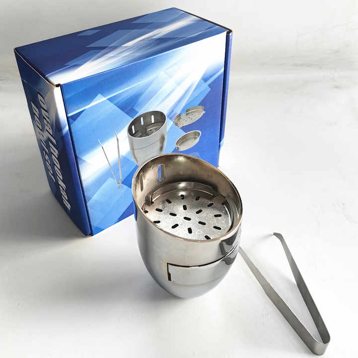 LuxeSmoke Elite Stainless Steel Shisha Head Set