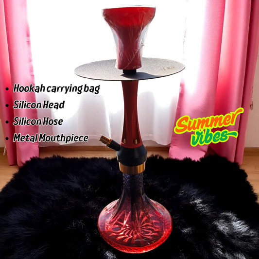 Complete Modern Smoking Device Set with Travel Bag