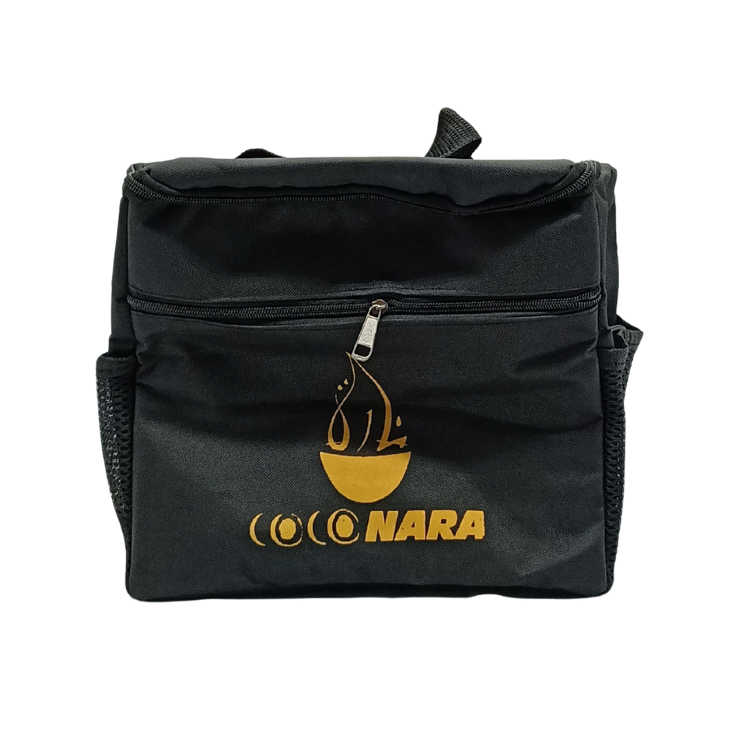 Compact Soft Hookah Carrying Bag – Black