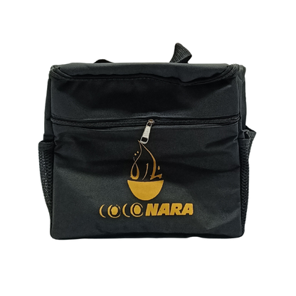 Compact Soft Hookah Carrying Bag – Black