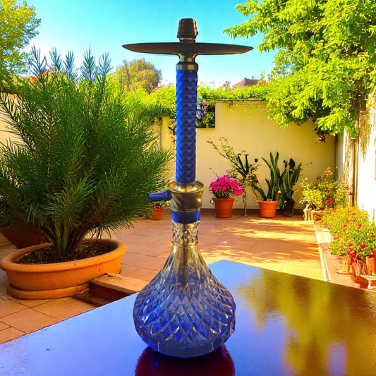CRYSTAL VASE HOOKAH