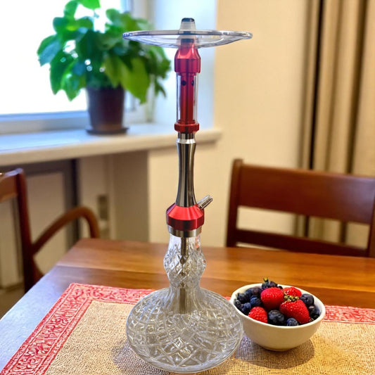 GLASS TOWER HOOKAH