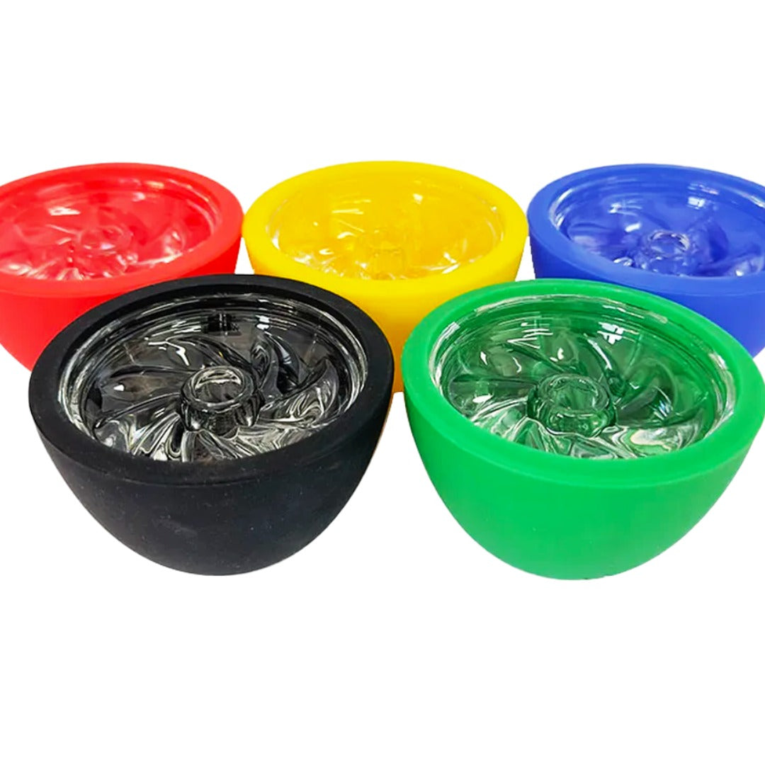 Round Silicone Hookah Bowl