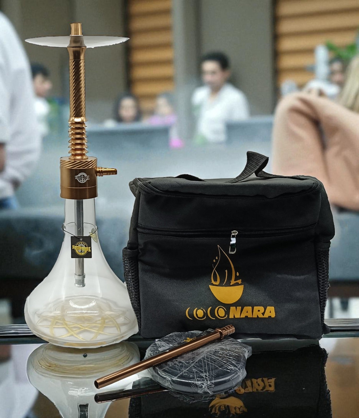 El Mo3ez Zenith Series Modern Hookah