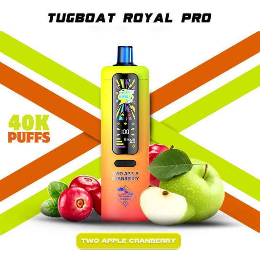 Two Apple Cranberry 40K Puffs