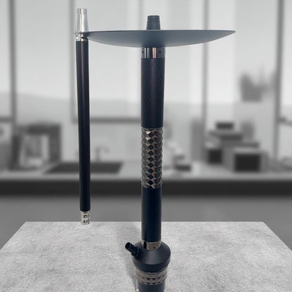 Dark Knight Hookah – Complete Premium Set (Black & Gold)- 90CM