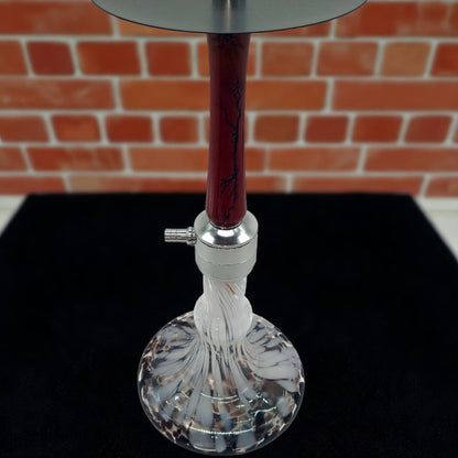 Crystal Storm Hookah – Premium Smoke Kit with Pottery Head & Lock Bowl System