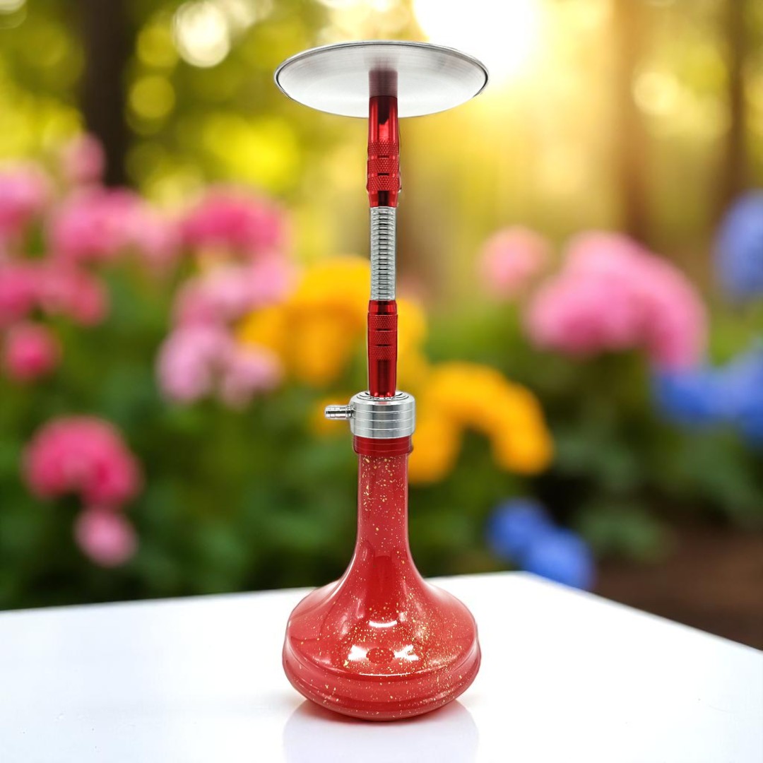 RED GALAXY HOOKAH - 85CM