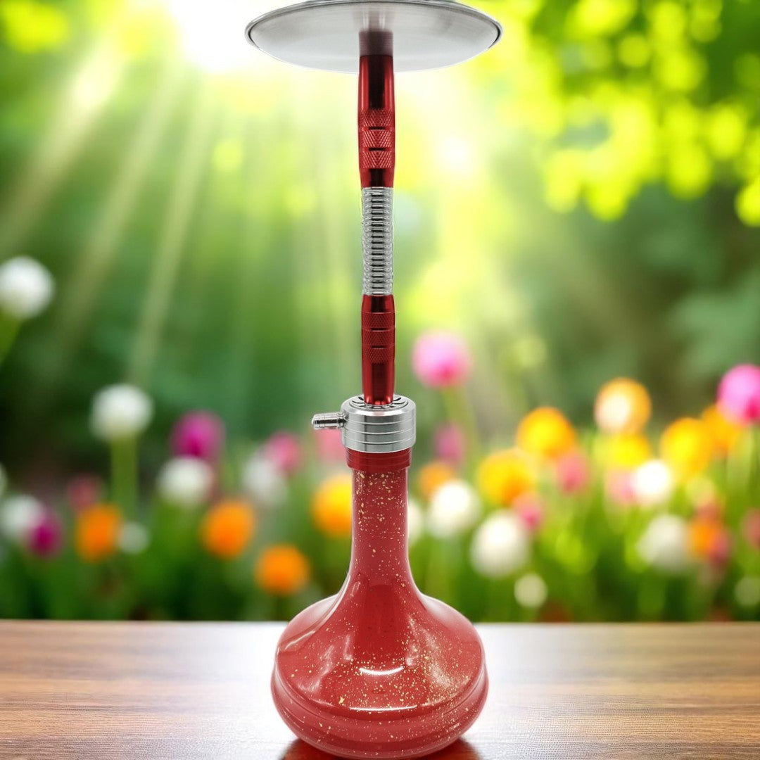 RED GALAXY HOOKAH - 85CM