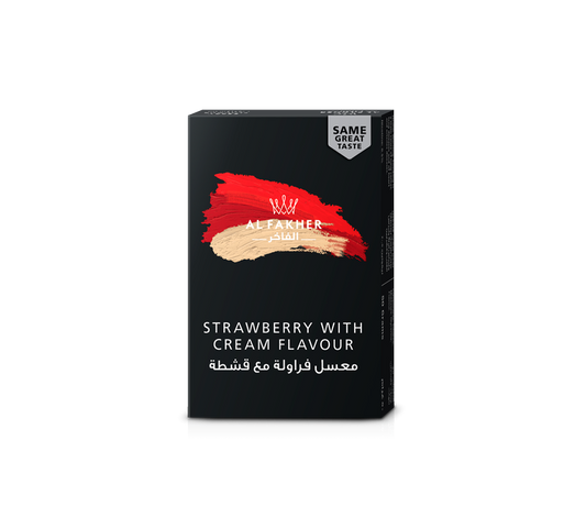 Strawberry with cream