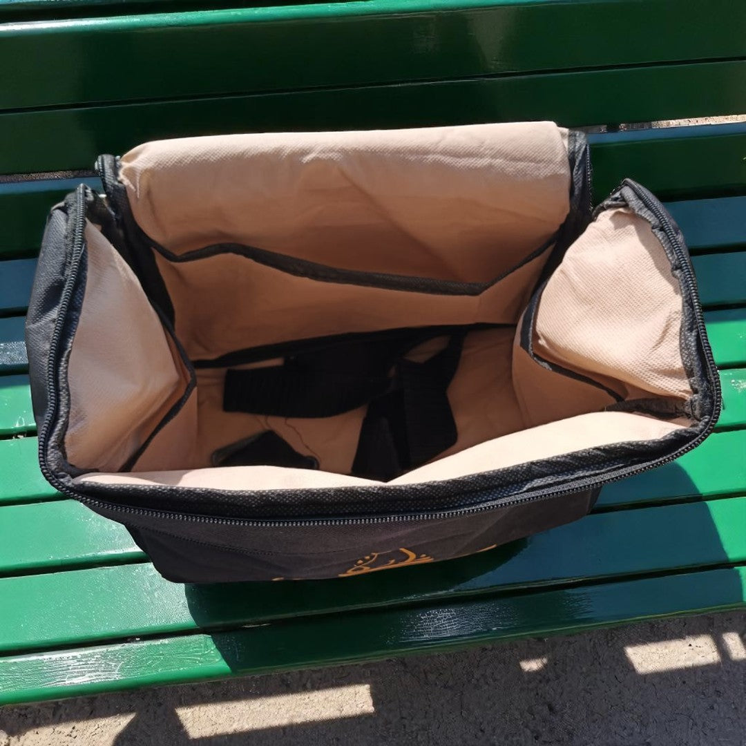 Compact Soft Hookah Carrying Bag – Black