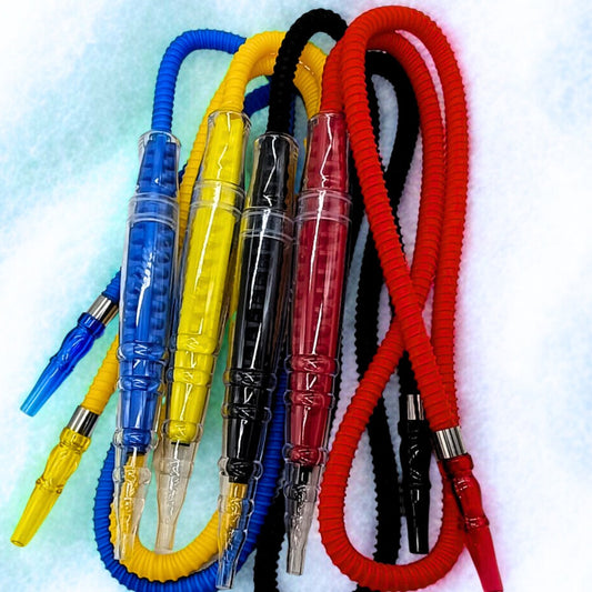 Cooling Rubber Hookah Hose with Freon Mouthpiece