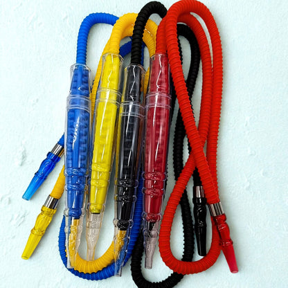 Cooling Rubber Hookah Hose with Freon Mouthpiece