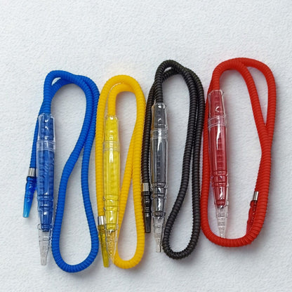 Cooling Rubber Hookah Hose with Freon Mouthpiece